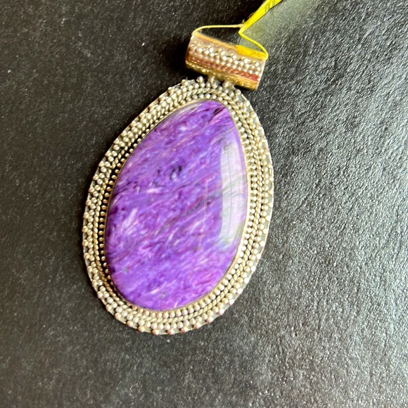 Siberian Charoite Pendant - Picture 5 of 5